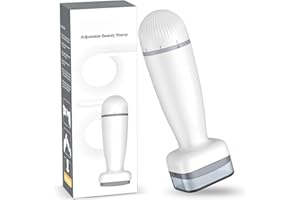 Ebeizi Tampon Derma réglable pour la croissance du cuir chevelu, des cheveux, de la barbe, 120 véritables aiguilles de 0,25 mm à 2 mm, stylo professionnel à micro-aiguilles, alternative pour le visage