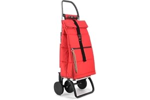 Carro Rolser Big Polar 4 Ruedas Plegable - Rojo