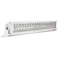BIGLION.X White LED Light Bar 22 inch Double Row Spot&Flood Combo Ｍarine Light Bar for Boats Deck Dock Yacht Super Bright 32800LM Led Boat Light Bar Boat Headlights Spotlights Waterproof IP68 12V 24V