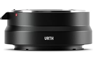 Urth Lens Mount Adapter: Compatible with Canon RF Camera Body to Nikon F Lens