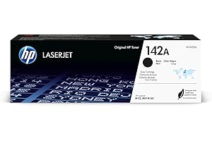 HP 142A Nero, W1420A, Cartuccia Toner Originale da 950 Pagine, Compatibile con le Stampanti LaserJet M110w, M140w e Stampanti LaserJet M110we e M140we