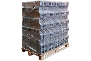 JSM-Brennholz Eichenholzbriketts Pini&Kay - 1 Palette 480 kg / 760 kg - für Kamin, Ofen, Grill, Smoker - 1 Brikett ca.23x6 cm (760 kg)