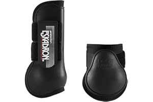 MARKE: ESKADRON Eskadron Protection Boots Gamaschen + Streichkappen 4er Set VB/WB schwarz
