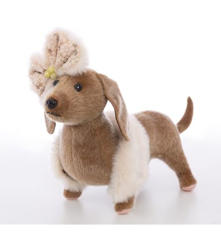 Cadeau Mignon Enfant Garçon Fille Peluche Chien Poméranian Réaliste - 12 Pouces (30 Cm) - Simulation Réaliste - Cadeau Mignon Pour Enfants