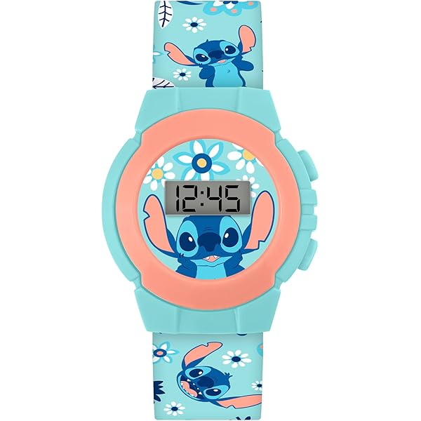 Montre Enfant Numérique Oji Nova - Design Dessin Animé, Bracelet Ajustable - Pour Garçons Et Filles, Cadeau Idéal