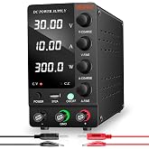 smartgift be generous to your lovers Adjustable 30V/10A SMPS DC Power Supply Voltage Regulator (Black) SG-C3010