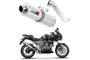 DOMINATOR EXHAUST SYSTEM DOMINATOR Pot d'échappement Silencieux ST compatible avec Z750 2004-2006