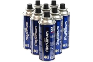 MAXIMUM 8 cartuchos de gas MaxSun, 227 g, MSF1a