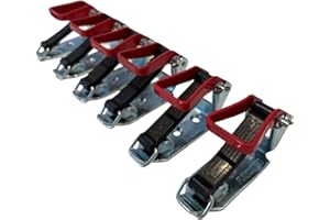 FLEXMO | Verschlusslager roter Griff | Feuerwehr | Schaufel Spatenhalter | Axthalter | Besenhalter | Ladungssicherung | Feuerwehr | Airlineschiene Zubehör | 85x17 mm | Qualität von KÖGL (4)