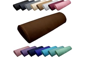 Vivezen - Drap Housse de Protection en éponge pour Coussin Demi-Rond 66 cm x 22 cm x 12 cm de Table de Massage - Plusieurs Coloris