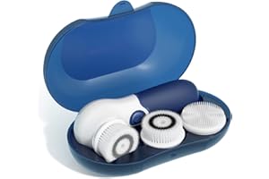 TOUCHBEAUTY Cepillo de limpieza facial: limpiador facial para hombres y mujeres, cepillos faciales para limpieza profunda y exfoliación