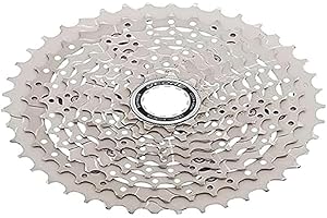 SHIMANO Deore CS-M4100 Deore 10-Way Cassette, Silver