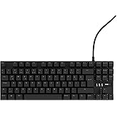 Hawk Gaming HK410 Mekanik Switch 19 Mod RGB Kablolu Siyah TKL T&uuml;rk&ccedil;e Gaming Klavye (Mavi Switch)
