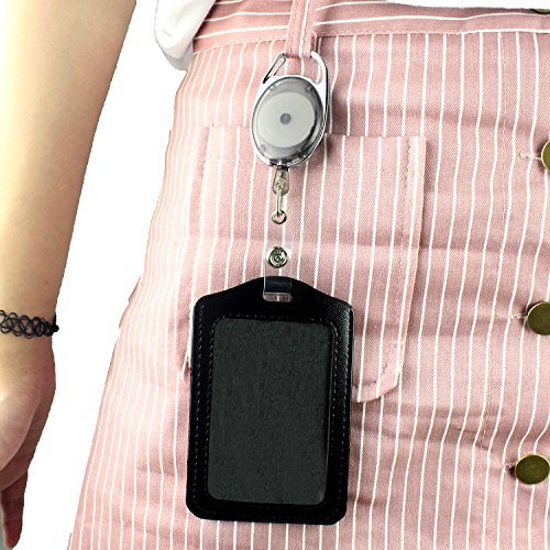 Whonline 10 Piezas Mosquet  n Badge Holder Carretes de Insignia  Clip en Retr  ctil ID Tarjeta de Identificaci  n Llavero  Clips Transl  cidos Con Cable de Vinilo