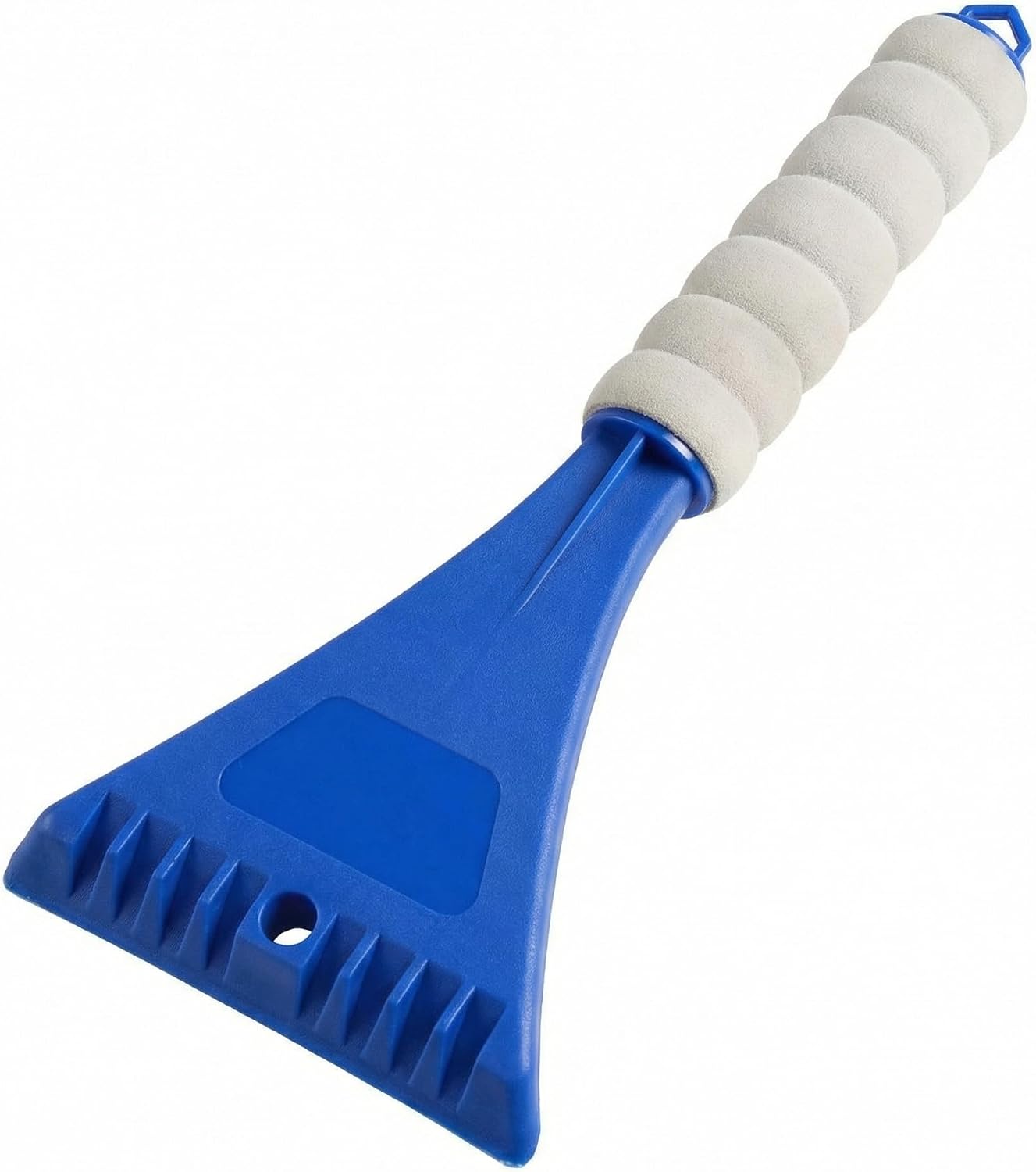 Mango ergonómico de EVA para quitar nieve y hielo con diseño de borde redondeado para limpiar el parabrisas de invierno de forma segura, variante azul