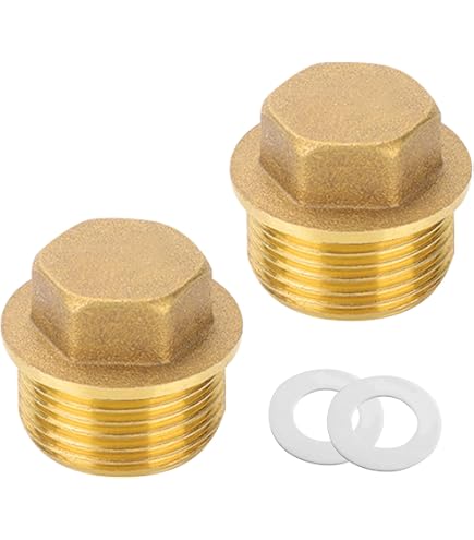 MegaHaustechnik Reduziernippel Messing – AG 1 1/4" X 1" IG, Für Trinkwasser, Reduzierung Fitting