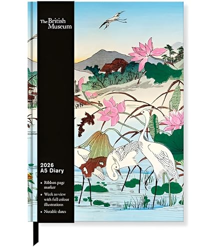 Agenda De Bureau Semainier 2026 A5 Museums & Galleries - Design Eric Ravilious, Couverture Rigide, 214x153 Mm - 6