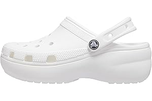Crocs Adultos Classic Platform Zuecos Para Mujeres