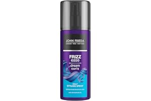 JOHN FRIEDA - Spray Dream Curls 200 ml, Perfeccionador de Rizos, Define e Intensifica, Fórmula Enriquecida con Aceite de Abinisia, Protección Térmica