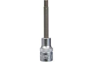 BGS 4262 | Douille à embouts, longueur 100 mm, 12,5 mm (1/2") | six pans intérieurs 7 mm