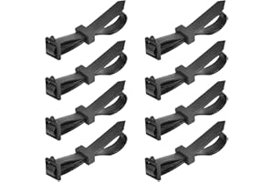 FINZOO Tree Ties Traps,8 PCS Heavy Duty Plant Tie,Adjustable Tree Traps,Tree Shrub Support Ties for Support Tree Shrub,30 x 1.3 x 0.18cm