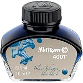 Pelikan M&uuml;rekkep Serisi 4001 62,5 ml Mavi Siyah M&uuml;rekkep