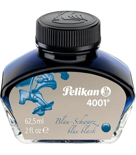Set Stilografica Pelikan Con Flacone Inchiostro Nero, Confezione 8x18x13 Cm, Modello ATA04, Perfetta Per Scrivere