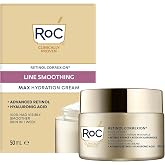 RoC - Retinol Correxion Line Softener Max Daily Hydration - Intensive | Moisturizing cream with Retinol and Hyaluronic Acid,