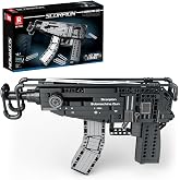 Reobrix 77029 Hafif Makineli T&uuml;fek Yaratıcı Yapı Blok Seti Building Blocks (Scorpion Submachine Gun) - 566 Par&ccedil;a