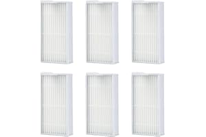 FIXBETTER Hepa Filter für MEDION E32 (MD 18510)/E32 SW (MD 18503)/MD16192/MD18500/MD18501/MD18600 ILIFE V3/V3S Pro/V5/V5S Pro Roboter Staubsauger Ersatzteil, Filter waschbar und wiederverwendbar (6 Stück)