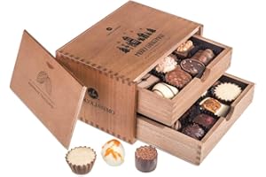 CHOCOLISSIMO Merry Chocolaterie | Boite de chocolat de Noël | Assortiment chocolaterie premium | Homme | Femme | Grand-père | Grand-mère