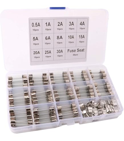 15 Pezzi X 10 Amp 250 V Fusibile A Tubo Di Vetro A Rottura Rapida 5 X 20 Mm~p144704385 - Foto 2