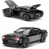 Sky TechÂŪ Dodge Challenger SRT Toy Car 1:32 Scale Model Car Exclusive Alloy Metal Car Die-cast Scale Model Pullback Toy with