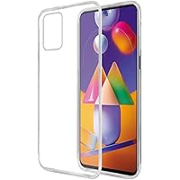 Amazon Brand - Solimo Mobile Cover for Samsung Galaxy M31s (Soft & Shockproof Back Case with inbuilt Cushioned Edges…