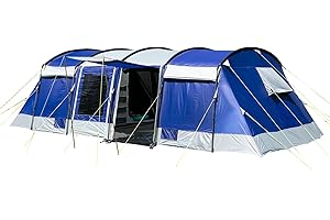 Skandika Montana 8/10/12/14 Sleeper/Sleeper Protect - Tienda campaña Familiar - cabinas oscuras - Columna de Agua de 5.000 mm