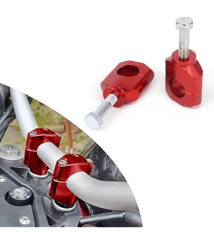 Tappi Manubrio CNC KTM Tappi Manubrio CNC In Alluminio Per KTM 125-530 SX/ SXF/XC/XCF - Colore Arancione, Anodizzati Pantaloni Moto Ktm - Foto 7