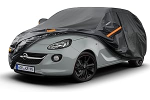 ‎KAYME Kayme Autoabdeckung Wasserdicht Atmungsaktiv Passend für 2012-2023 Opel Adam, Vollgarage Autoplane für Regen Sonne Staub Schutz, Auto Abdeckplane Faltgarage Abdeckung(3-7 Tage liefern)