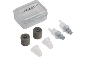 Etymotic ER•20XS-UF-P, High Fidelity Gehörschutzstöpsel Set, Universal Fit klar/mehrfarbig (Polybag)