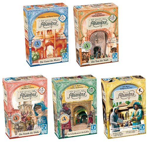 Preisvergleich Produktbild Queen Games 61037 - Alhambra Erweiterung Bundle 1-5