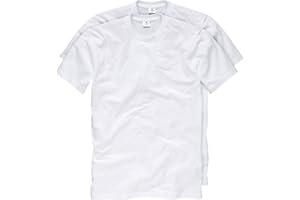 RAGMAN Herren Doppelpack - 2 T-Shirts mit Rundhals