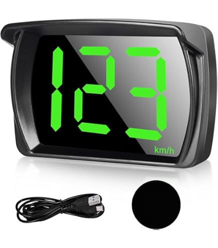 Compteur De Vitesse GPS Numérique Solaire HUD X 98 Pour Voiture, Alarme
