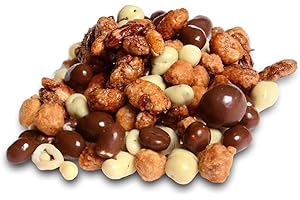 ‎BERLINER NUSS BERLINER NUSS Schoko-Nuss-Traum | Mix aus Nuss & Frucht in 3x Schokolade + gebrannte Nüsse (1000g)