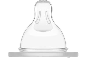MAM Lot de 2 tétines 0 (débit lent) spécialement conçues pour les nouveau-nés dès la naissance, tétines particulièrement délicates compatibles avec tous les biberons MAM