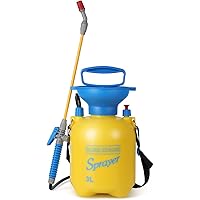 Femor Drucksprüher Drucksprühgerät 3L Garten Sprüher Sprühgerät mit verstellbare Düse 18*38.5cm | Säurebeständig