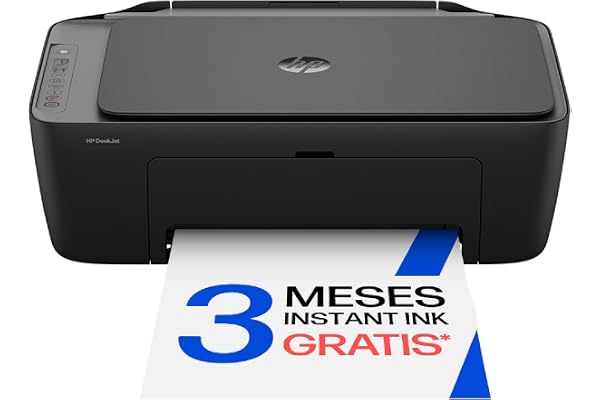 HP DeskJet 2920, Impresora Multifunción de Inyección de Tinta a Color | Wi-Fi de Doble Banda, Panel LCD, HP Smart App, Impresión, Copia y Escaneo, 3 Meses de Instant Ink incluidos, Negro