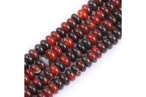 GEM-INSIDE CREATE YOUR OWN FASHION SHG Store 2 x 4 mm Rondelle Farbe wählbar Achat Perlen Strang 38,1 cm