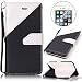 Produktbild Huawei Mate 9 Hülle,Huawei Mate 9 Leder Case,Sunroyal PU Leder Brieftasche Schutzhülle Tasche Handyhülle Schutz Hüllen im Bookstyle Ledertasche mit Stand Funktion Kartenfächer Magnetverschluss Magnet Etui Schale Schutzhüllen,Retro Schwarz Weiß Muster Entwurf Flip Klapp Cover Tasche mit Strap Kartensteckplatz Hinterschale Kartenschlitz mit Silikon Kratzfest für Huawei Mate 9 + HD Super Klare Displayschutzfolie