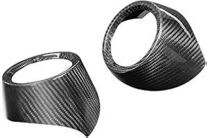 RRX Copertura per pannello interno in fibra di carbonio compatibile con Alfa Romeo Giulia Stelvio 2017-2020 (lato aria esterna 08)