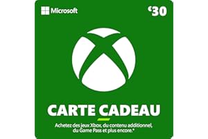 Xbox Carte Cadeau 30 EUR [Code Digital]