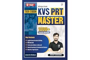 KVS PRT Tier-2 Master Book (Descriptive & Objective), Bilingual with 1000+ Practice Questions | Adhyayan Mantra | Rohit Vaidwan